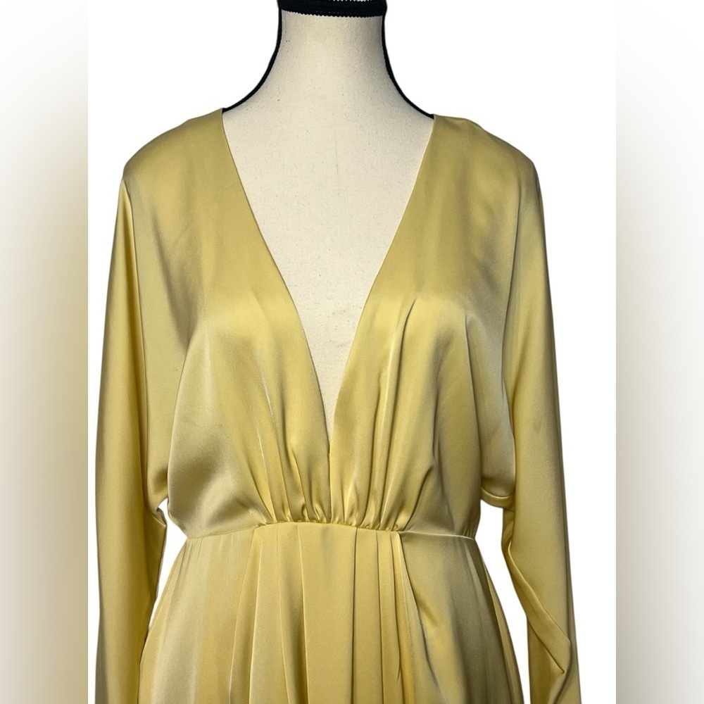 Ramy Brook new with tags women’s size size Tanya V neck mini dress in daffodil - Picture 5 of 13